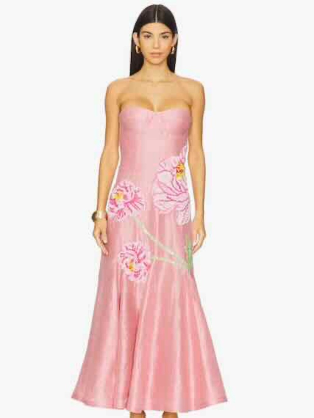 LA FUORI Peony Petaleeza Corset Gown
